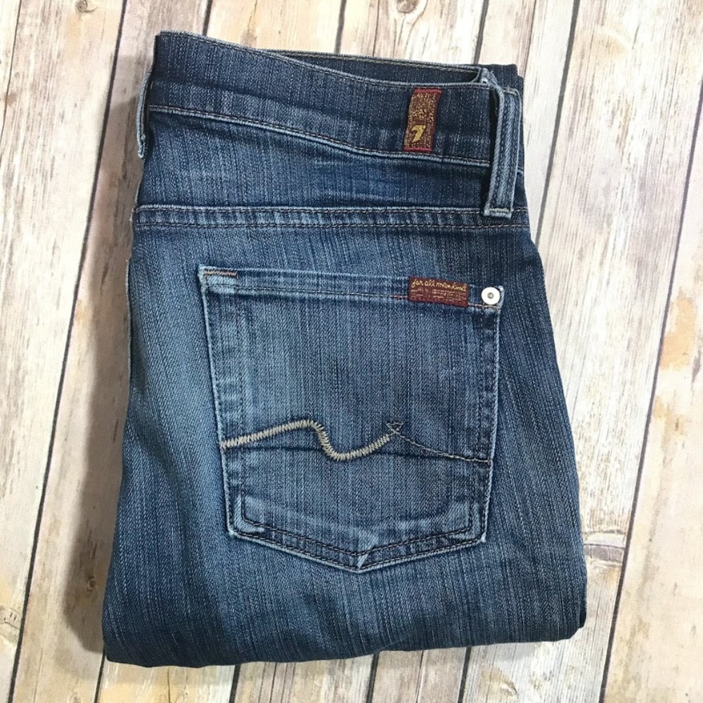 7FAMK 7 For All Mankind Bootcut Size 28